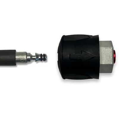 Adapter für Parkside Hochdruckreiniger mit Quick Connect auf M22 Innengewinde