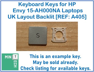 Tastatur Ersatz Tasten für HP Envy 15-AH000NA Laptops UK Layout Hintergrundbeleuchtung