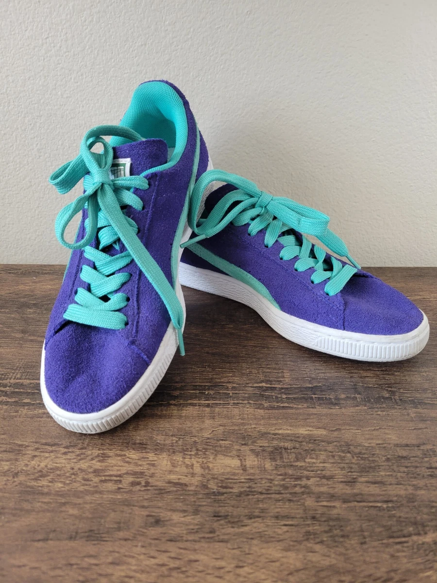 Puma teal best sale shoes