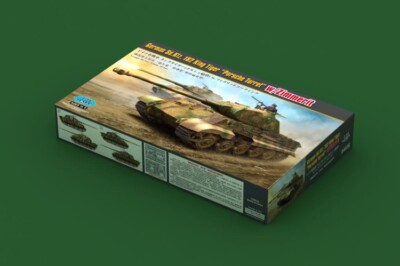 Hobbyboss 84530 1/35 German Sd.Kfz.182 King Tiger Porsche Turret w/ Zimmerit