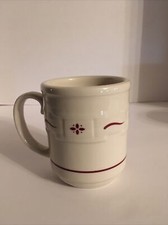 Longaberger Traditional Red Mug - Made In USA