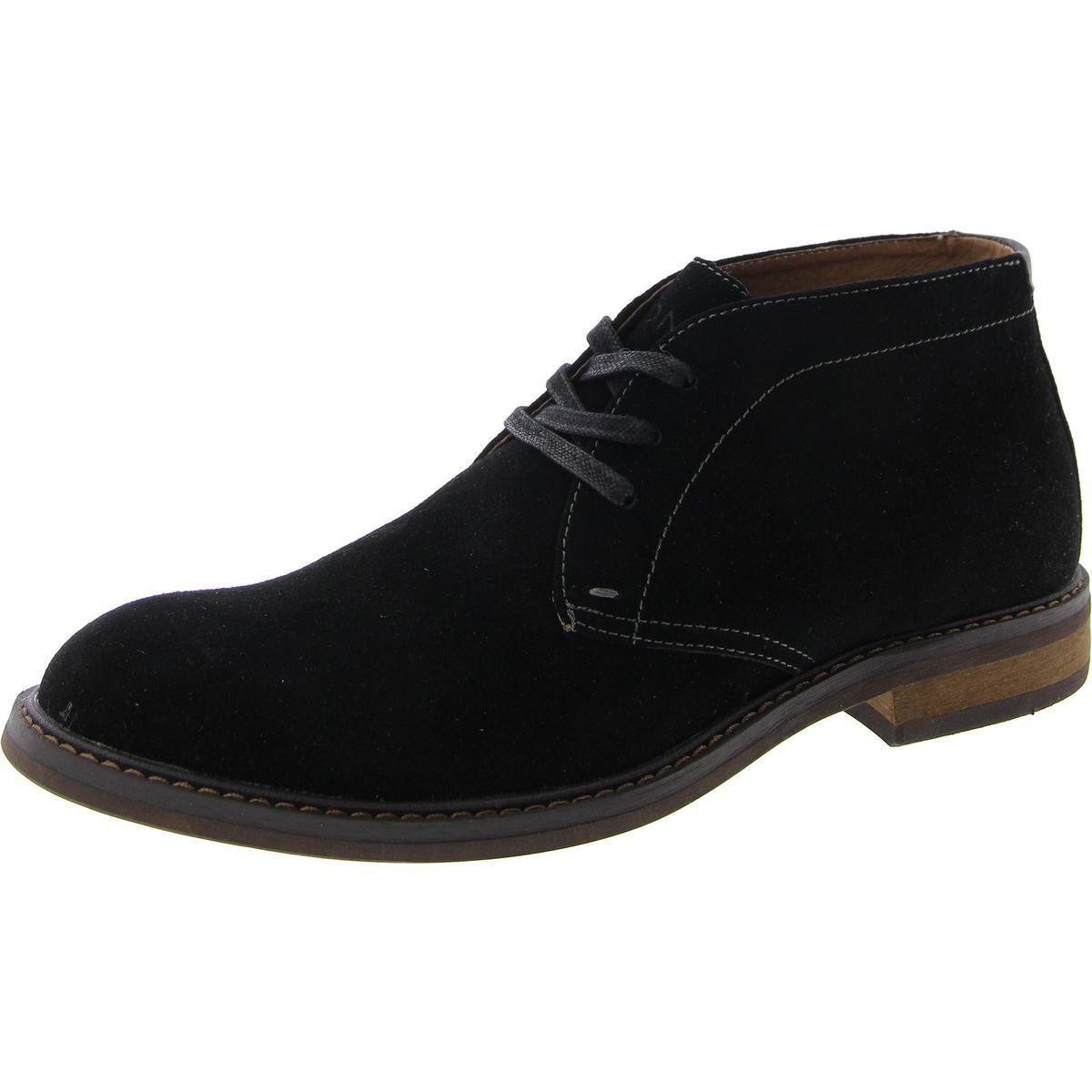 Мужские ботинки Chukka из черной замши на шнуровке Vionic Mens Chase 7 Medium D BHFO 3946 13290₽