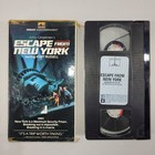 VHS John Carpenter's Escape from New York 1981 Movie Video NTSC