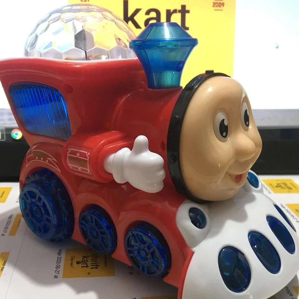 YSAMAX Kids Toy Train, Flashing Light and Music Sound Toy for Kids - Image 2 of 4
