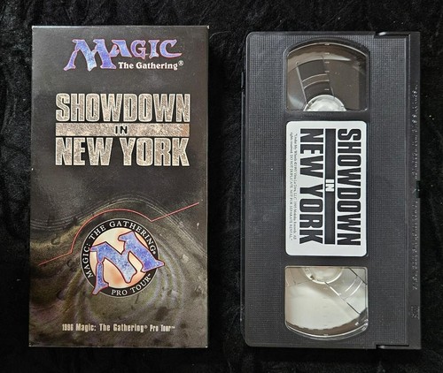 MAGIC THE GATHERING, rare VHS, SHOWDOWN IN NEW YORK, vintage 1996, WOTC - Picture 9 of 10