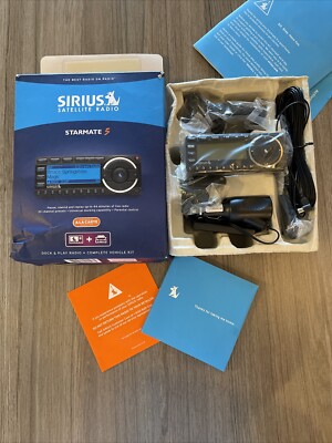 Sirius XM Starmate Satellite Radio Receiver Vehicle Kit ST5TK1 NEW OPEN  BOX 884720011092|