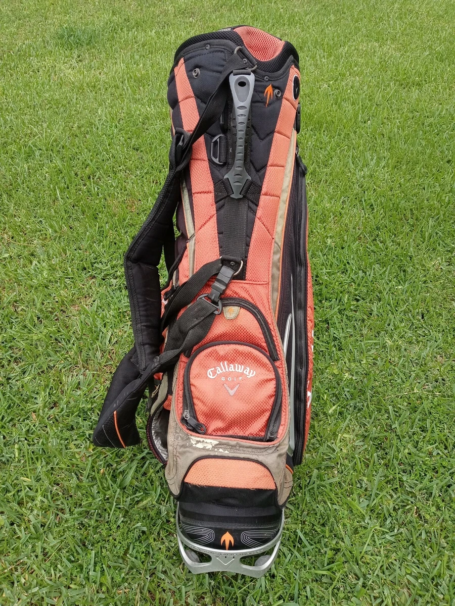 Callaway Warbird HOT W/XTT Stand Carry bag With 8 dividers Black