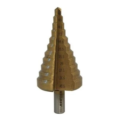 Step Drill HSS Steel Titanium Cone Bit 6mm - 40mm (Genuine Neilsen CT5224)