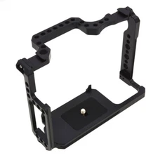Aluminum Camera Cage with 1/4" 3/8" Cold Shoe for Canon EOS 5Ds R 5D IV/III/II