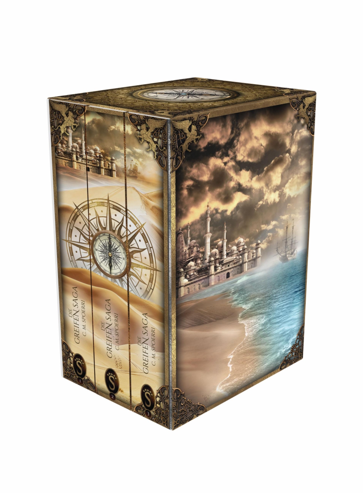 Thumbnail - Die Greifen-saga - Die Komplette Trilogie Schuber | C. M. Spoerri |