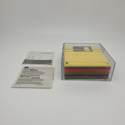 3M High Density IBM 1.44 MB- RadioShack MFD-2HD-Imatiin 2HD IBM 1.44 MB .10