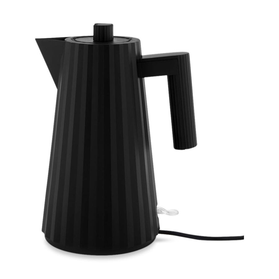 Alessi Plisse MDL06B Black Electric Kettle Tea Coffee NEW