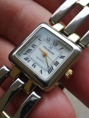 MONTRE FEMME YVES MEILLON VINTAGE WATCH QUARTZ MODE CHIC LUXE