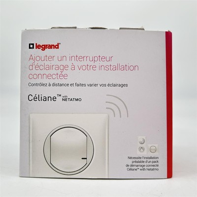 LEGRAND   Vernetzter Schalter mit Dimmer-Option für Céliane mit Netatmo-Installa