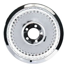 Riemenrad Abdeckung 70 Zähne Chrom für Harl...