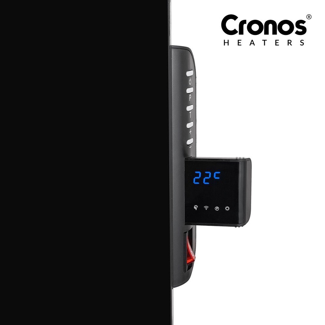 5905325704570 Cronos Synthelith CRG-720TWP 720 Вт Стекло-Infrarot-Heizung schwarz m