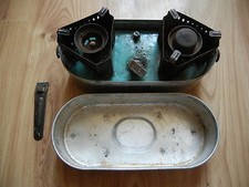 Vintage Soviet USSR GASOLINE KEROSENE STOVE SHMEL-3 BURNER