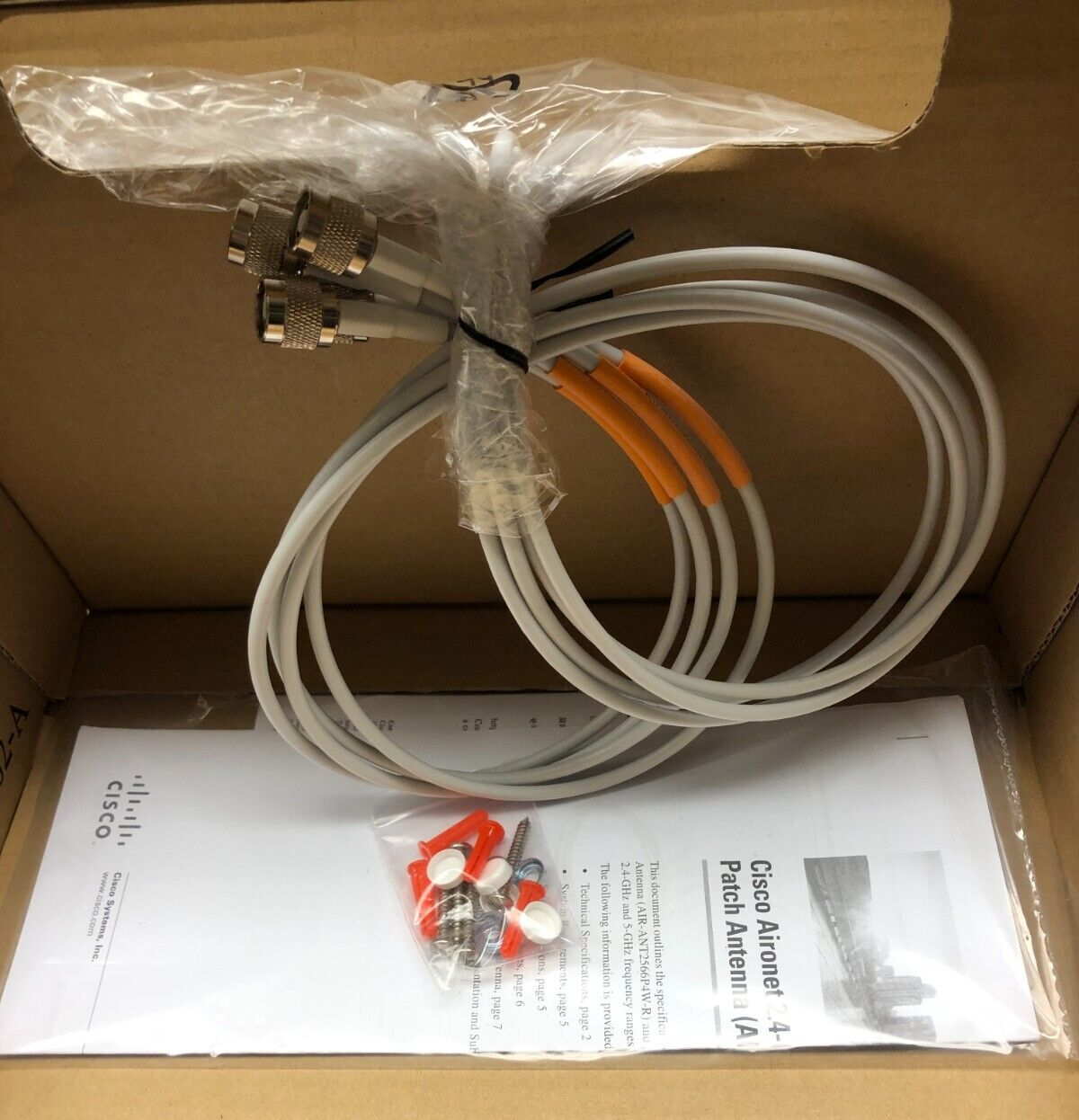 Cisco AIRANT2566P4WR 2.4GHz/5GHz MIMO 4Element Patch