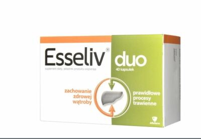 ESSELIV DUO 40 Kaps. - gesunde LEBER Verdauung - liver Darm curcuma Vitamine