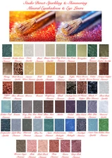 MINERAL PURE MAKEUP SPARKLING SHIMMER LOOSE EYESHADOW EYE LINER SHADOW FULL SIZE