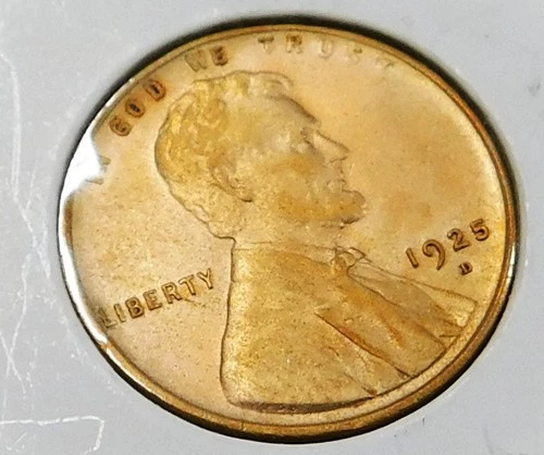 1925-d, Lincoln cent, unc
