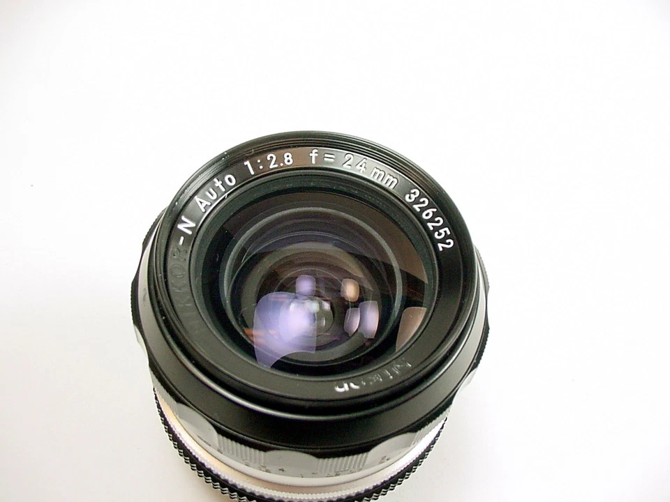 Nikon Ai Nikkor-N Auto 24mm f/2.8 Wide Angle Lens | Tested | $69 | #326xxx | - Image 3 of 4