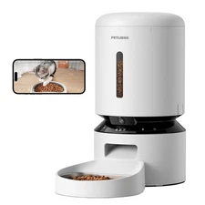 PETLIBRO Automatic Cat Feeder with Camera 1080P HD Video with Night Vision 5G...