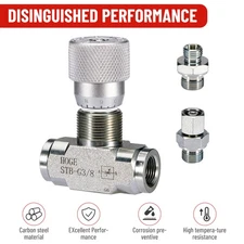 New 3/8" L08 -Hydraulic Flow Control Valve - STB-G3/8 - Mini Excavator-AGT-US