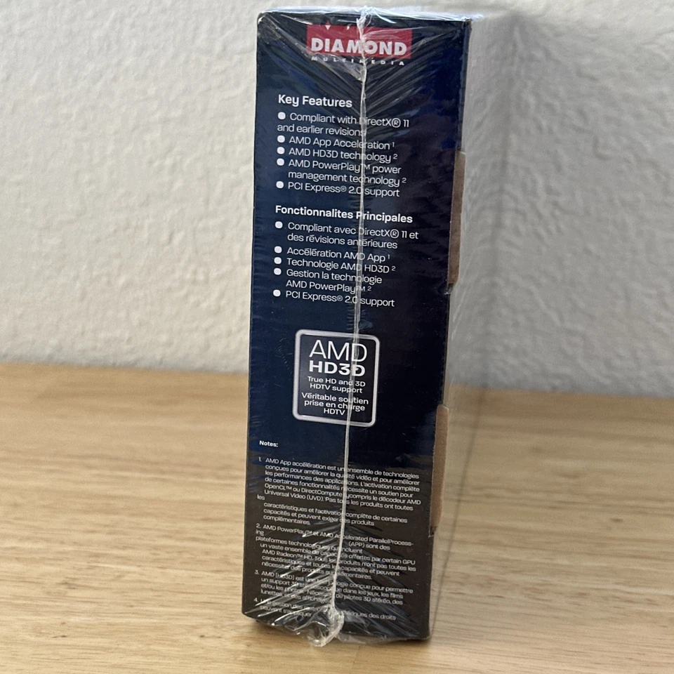 Diamond AMD Radeon HD 6450 (6450PE31G) 1GB GDDR3 HDMI PCI Video Card - Image 4 of 4