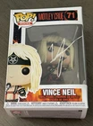 Motley Crue Vince Neil Signed Autograph Funko POP Rare Rocks #71 Beckett BAS COA