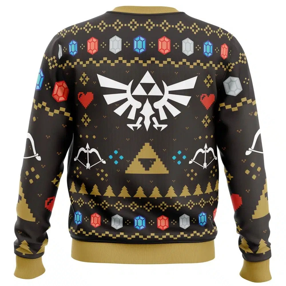 Zelda Christmas Hero Christmas Ugly Sweater