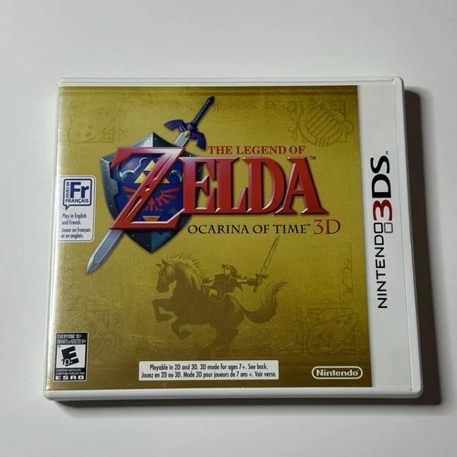 The Legend of Zelda: Ocarina of Time 3D Nintendo 3DS Complete CIB - Tested