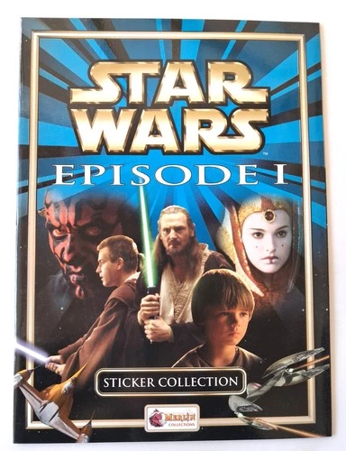 STAR WARS Episode 1 Greek Sticker Book ( Empty) Brand New