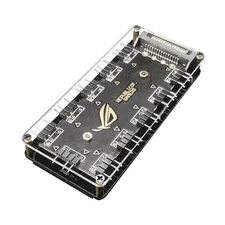 5V 3-Pin RGB 10 Hub Splitter SATA Power Interface ARGB Adapter Extension Cable y