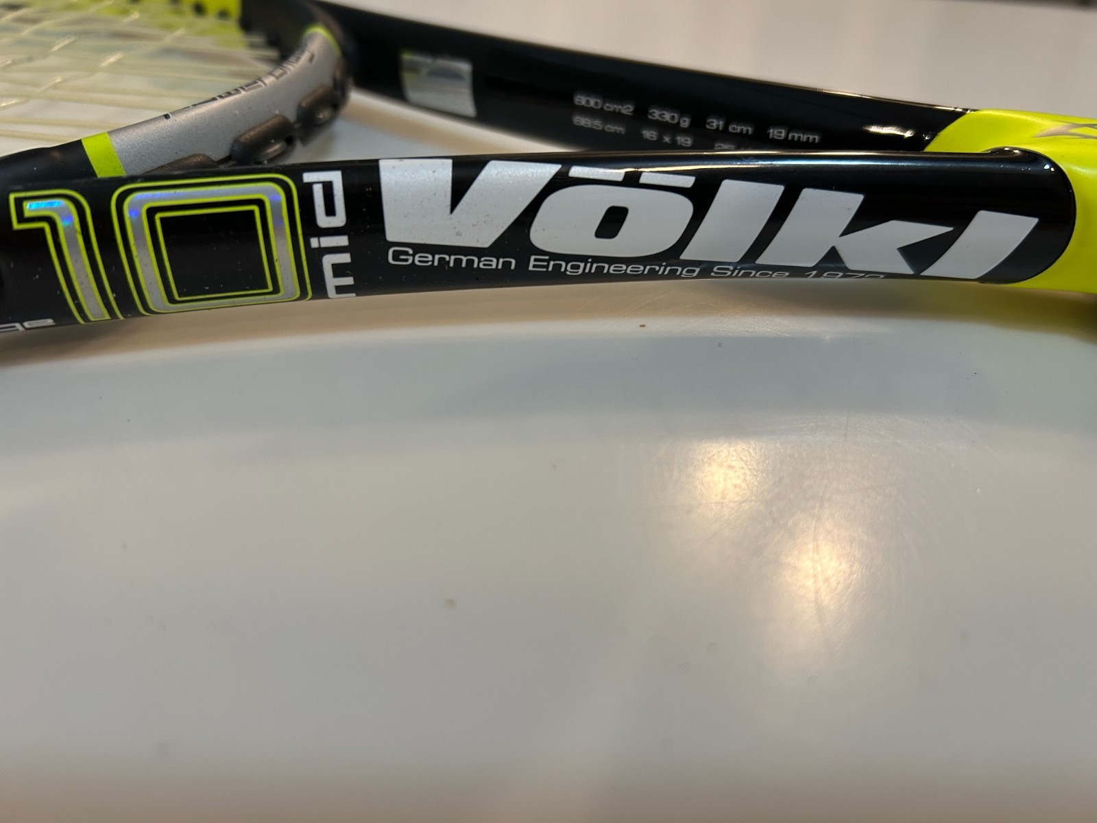 Volkl Power Bridge PB 10 mid Tennis Racket Grip Size 4 1/4 g