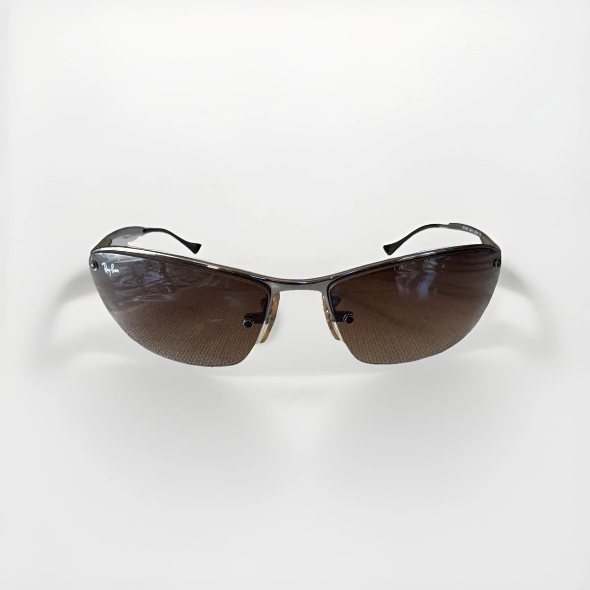 Ray-Ban Silver Brown Sunglasses for Men for sale | eBay display picture 2