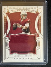 2021 Panini National Treasures #FF-KM Kyler Murray Framed Fabric #/99