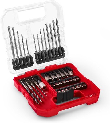 Einhell L-CASE 40-tlg. Bit- und Bohrer-Set (25-mm-Bits, Schnellwechselbithalter,