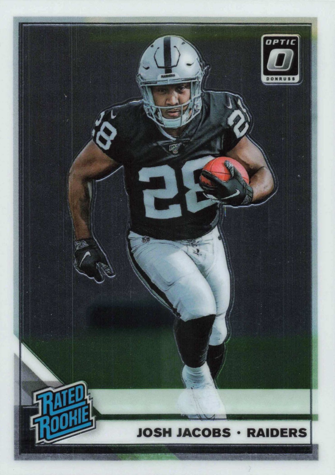 2019 Panini - DONRUSS OPTIC Josh Jacobs RATED ROOKIE #158 RAIDERS/PACKERS