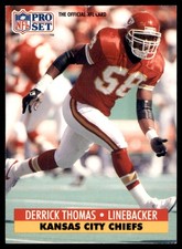 1991 Pro Set #188 Derrick Thomas