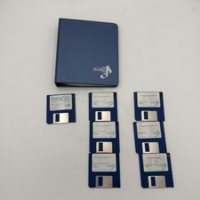 SuperJAM Lot Commodore Amiga Blue Ribbon SoundWorks 7 Disks Manual Binder Tested