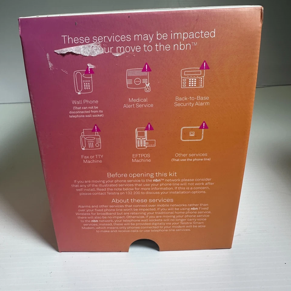 NEW - Telstra Smart Modem Gen2 NBN Router with 4G Sim Slot DJA0231TLS Gen 2 - Image 4 of 4