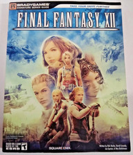 Final Fantasy XII 12 Brady Games Signature Series Strategy Guide w/ Map Poster