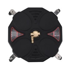 ⊹13 Inch Pressure Washer Cleaner Attachment With 4 Wheels 2500PSI 1/4