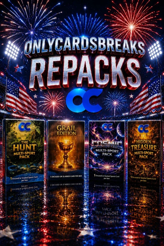 🏈🏀⚾ 4TH OF JULY REPACK SHOW W/ ONLYCARDS 🏈🏀⚾
