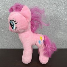 My Little Pony Ty Plush Pinkie Pie Toy Pony Curly Pink Mane And Tail Balloons