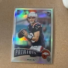 2025 Topps Chrome Football Drake Maye 1975 Throwback Refractor Patriots