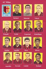 AC Mailand - Saison 1965/66 – Sammelbilder Sicker Verlag