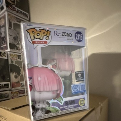 Funko Pop! Plus Ram #2116 Re:Zero Glow in the Dark Vinyl Anime Figure