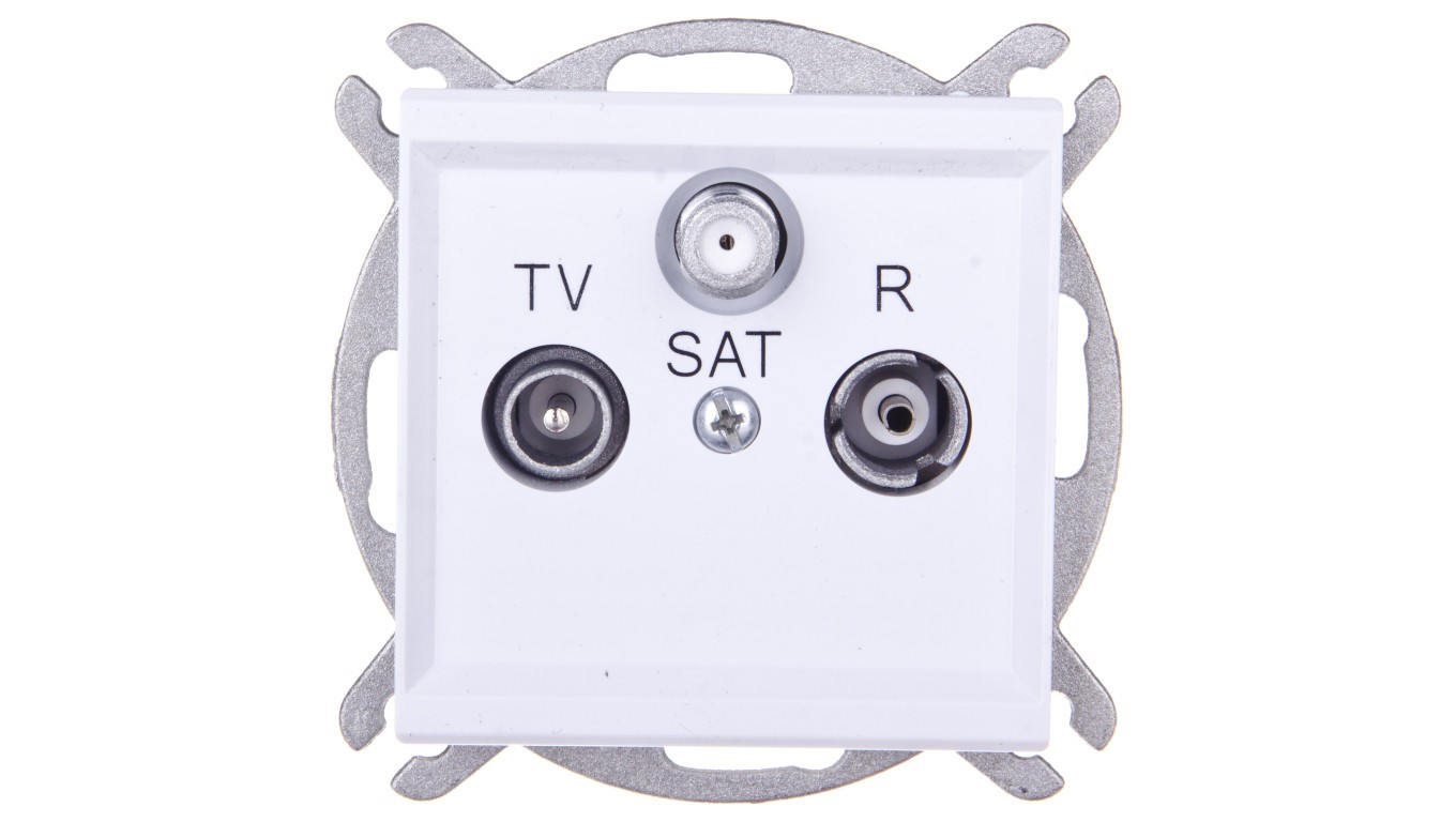 SONATA antenna socket RTV-SAT final white GPA-RS/m/00